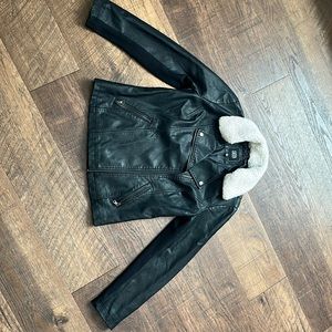 Black leather Jacket